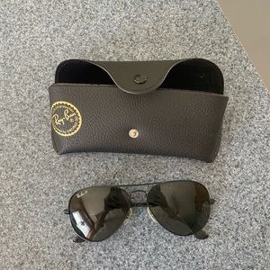 Ray Bans Black Aviators
